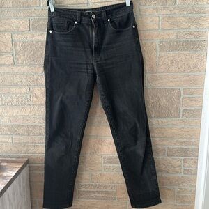 Need Supply jeans Washed black Core straight leg size 29 Made in USA Rigid Denim